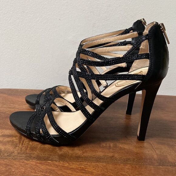 Vince Camuto Signature Brigitte Leather Heels/Pumps - Picture 5 of 12